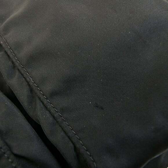 PRADA Black Leather Shoulder Bag